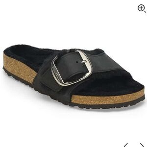Birkenstock Madrid Big Buckle Shearling